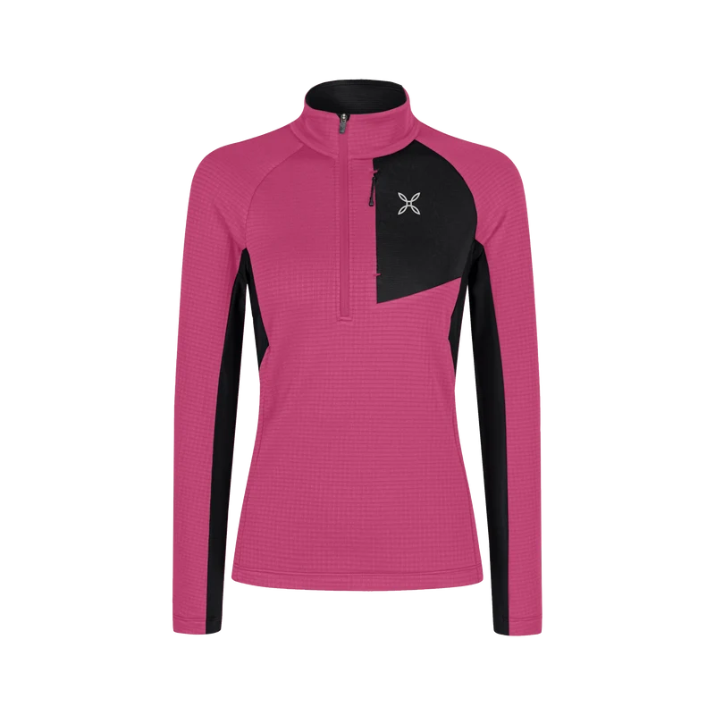 STRETCH COLOR 3 ZIP MAGLIA W.