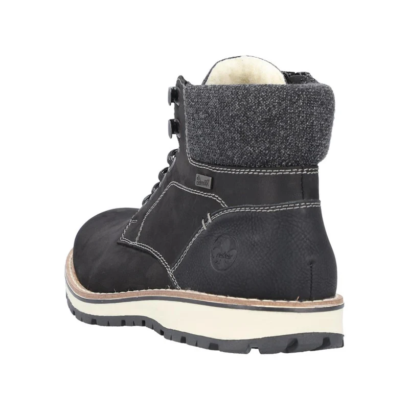 Rieker Bendigo Schnürstiefel schwarz