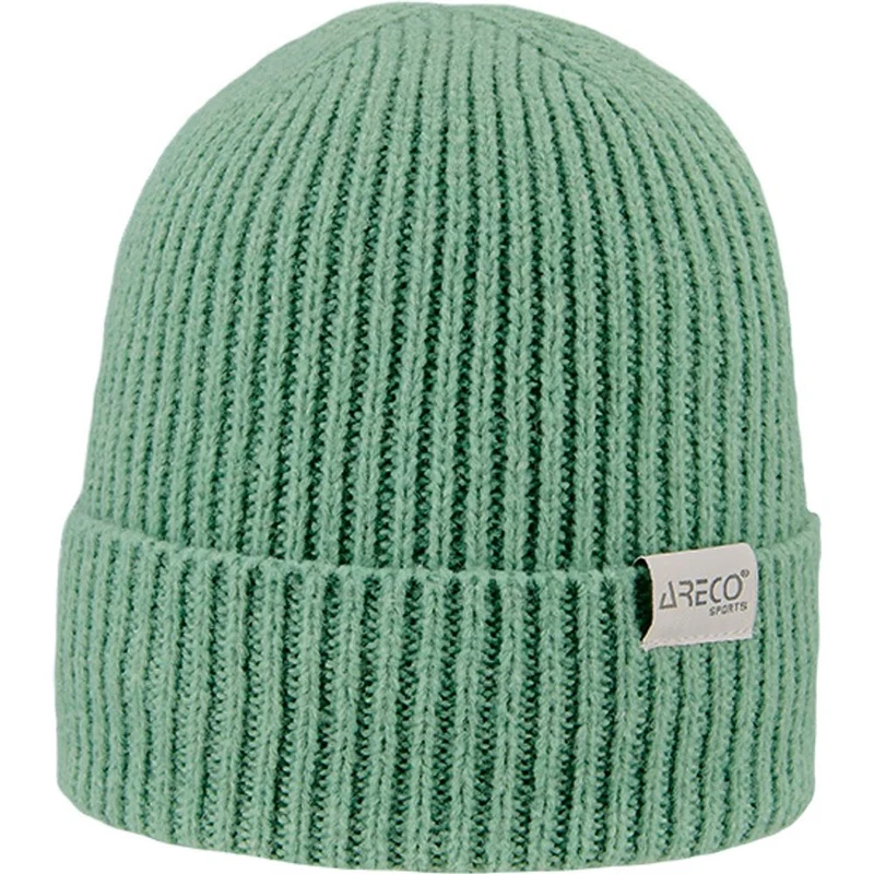 Areco Beanie Damen Mütze lindgrün