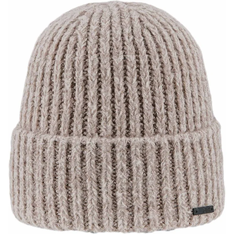 Areco Beanie Damen Mütze braun