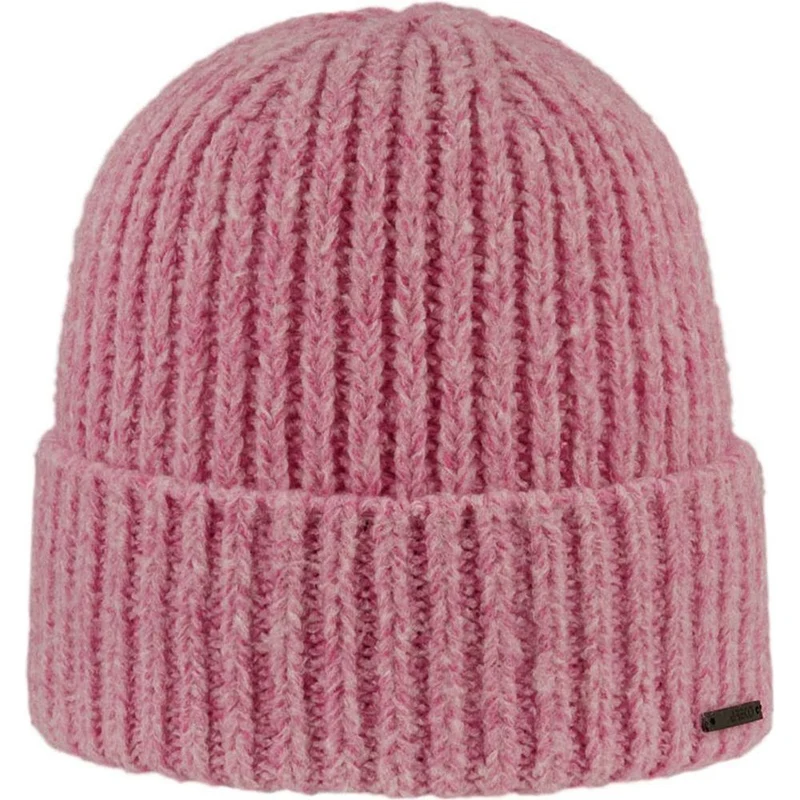 Areco Beanie Damen Mütze weinrot