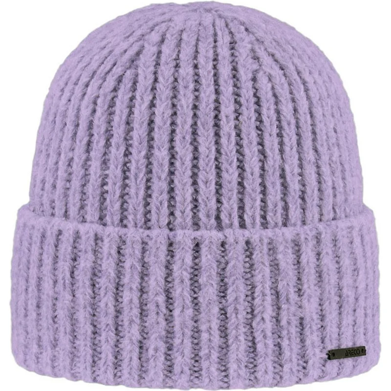 Areco Beanie Damen Mütze flieder