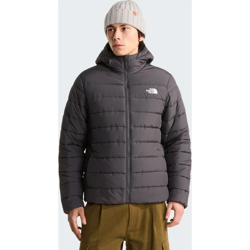 The North Face Aconcagua Hooded Jacket Herren Isolationsjacke anthrazitgrau