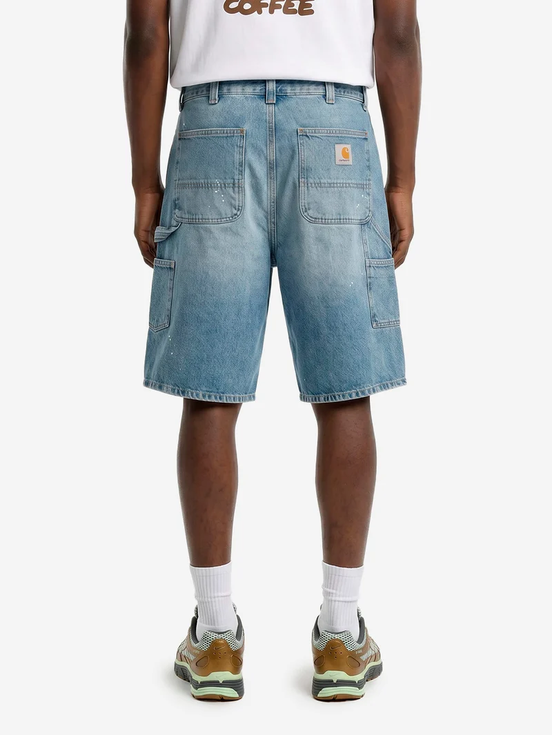 Shorts 'Single Knee' OG in denim destroy wash