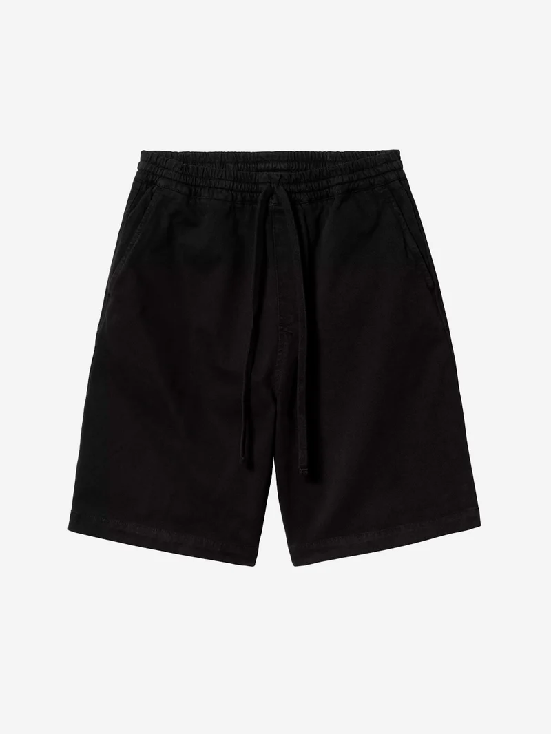 Shorts neri 'Floyde' con lycra