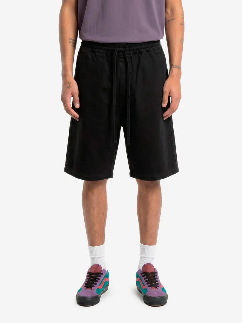 Shorts neri 'Floyde' con lycra