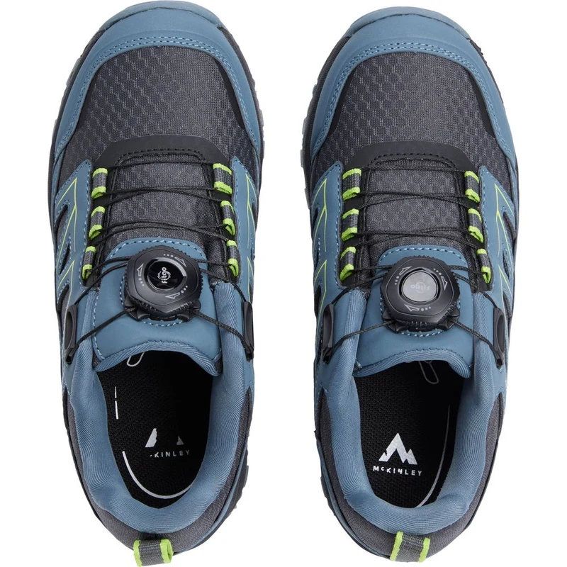 McKinley Tahsis AQX J Kinder Wanderschuh anthracite-blue-smok
