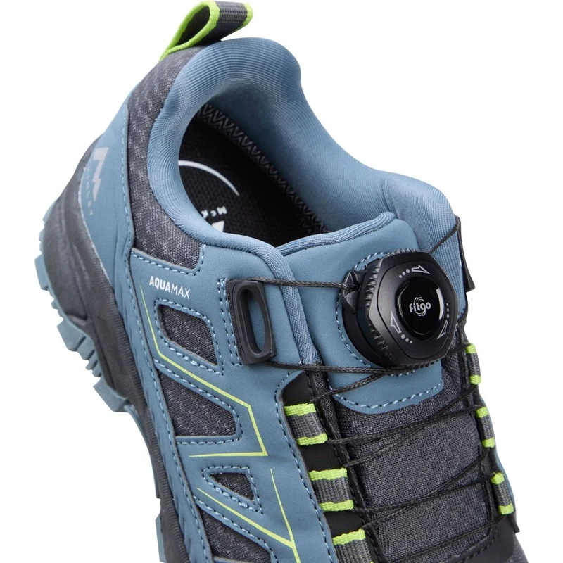 McKinley Tahsis AQX J Kinder Wanderschuh anthracite-blue-smok
