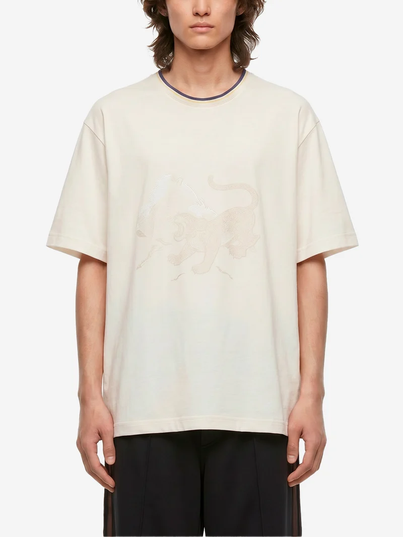 Y3 x Wales Bonner T-shirt con grafica
