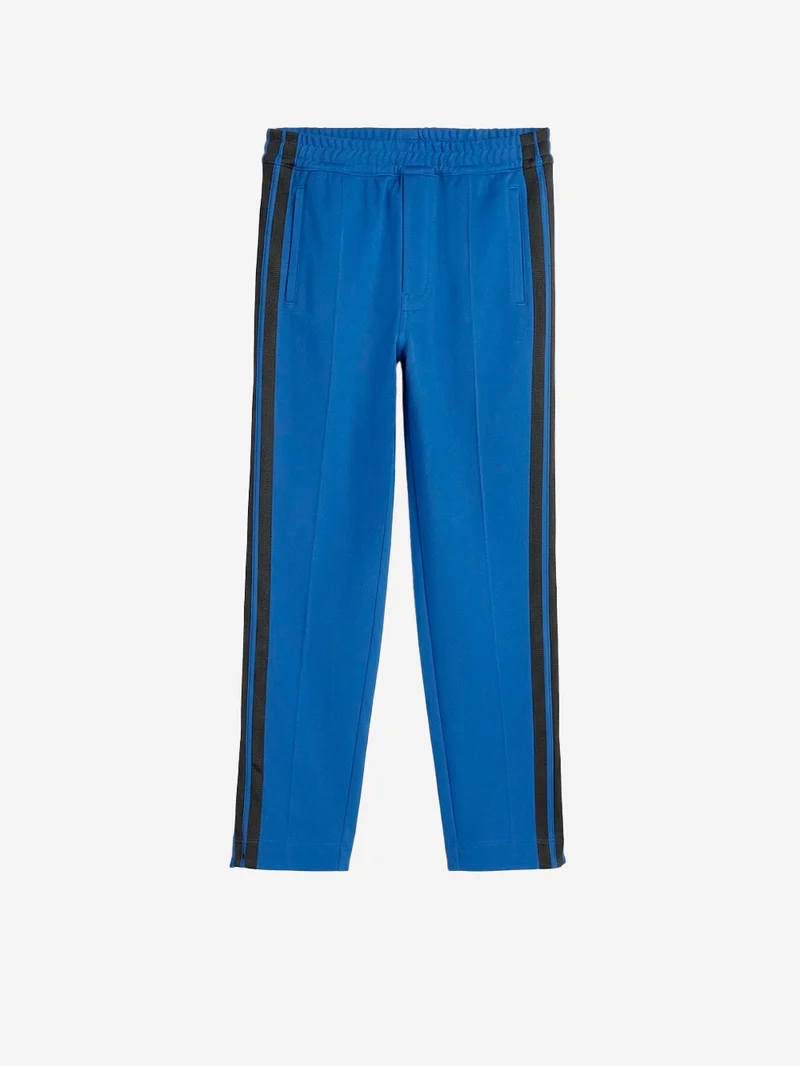 Y3 x Wales Bonner Pantaloni track blu