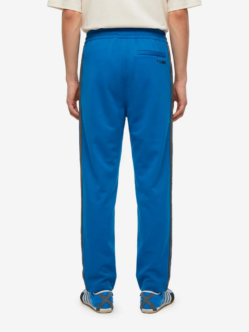 Y3 x Wales Bonner Pantaloni track blu