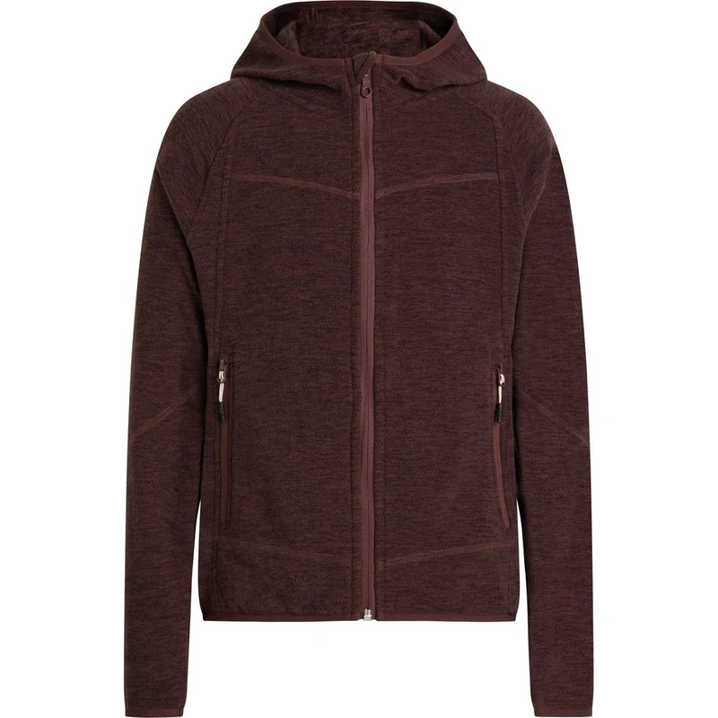McKinley Fleece-Jacke Choco Kinder Fleecejacke melange-red-wine