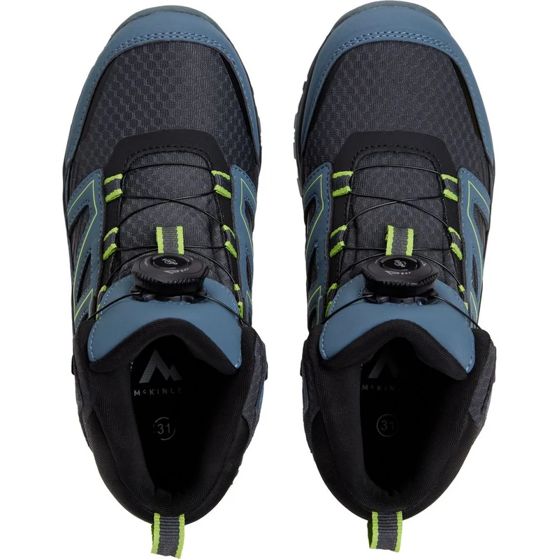 McKinley Tahsis Mid AQX Kinder Wanderschuh blue-smoke-anthracit