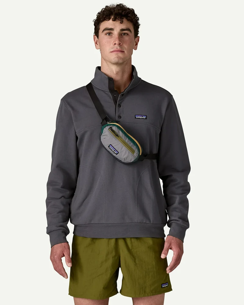 Patagonia Terravia Mini Hip Pack 1L Patchwork: Noble Grey