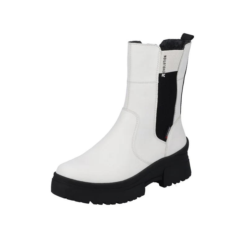 Rieker Rock Chelsea Boots offwhite
