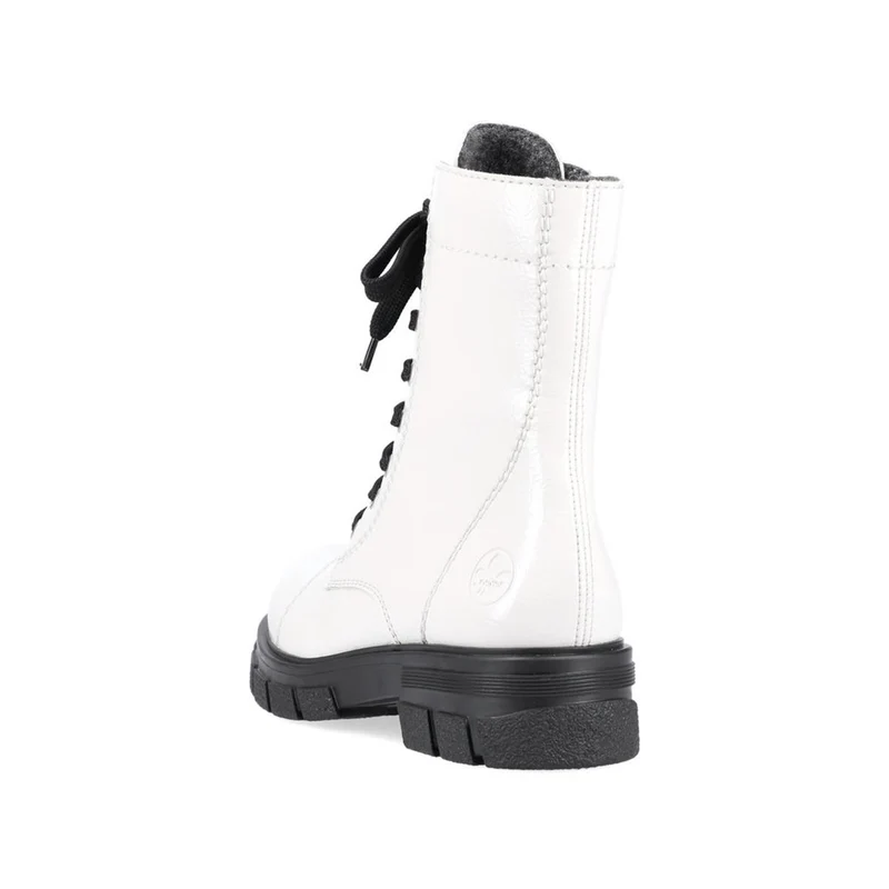 Rieker Lagro Biker Boots offwhite