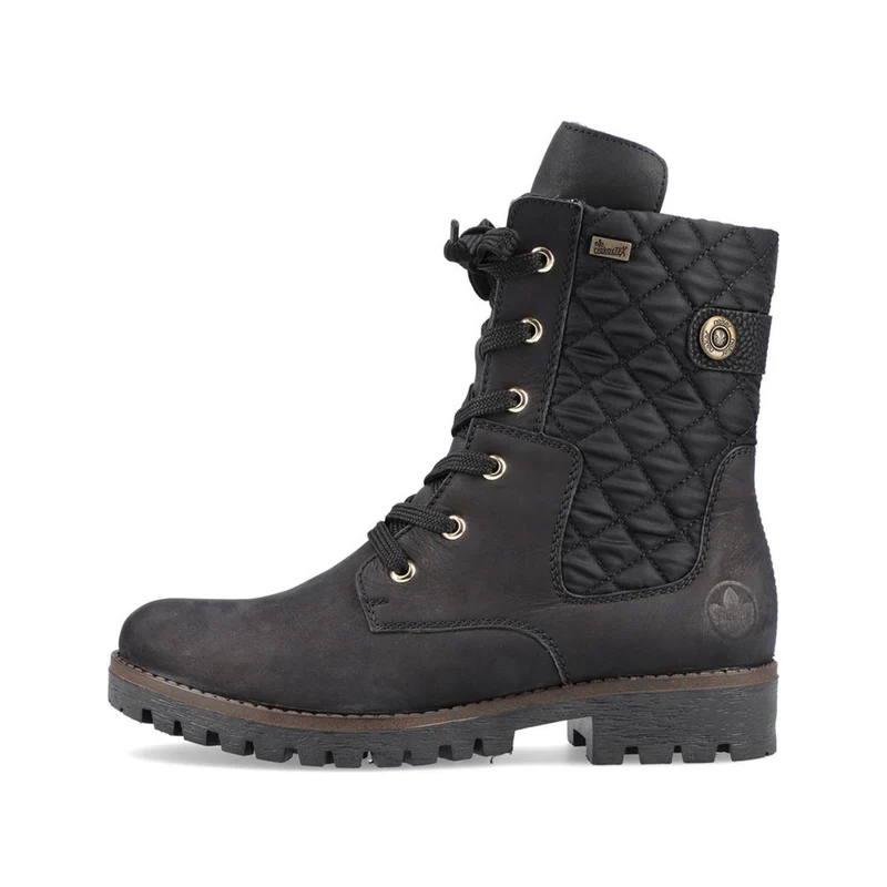 Rieker Tucson Biker Boots schwarz