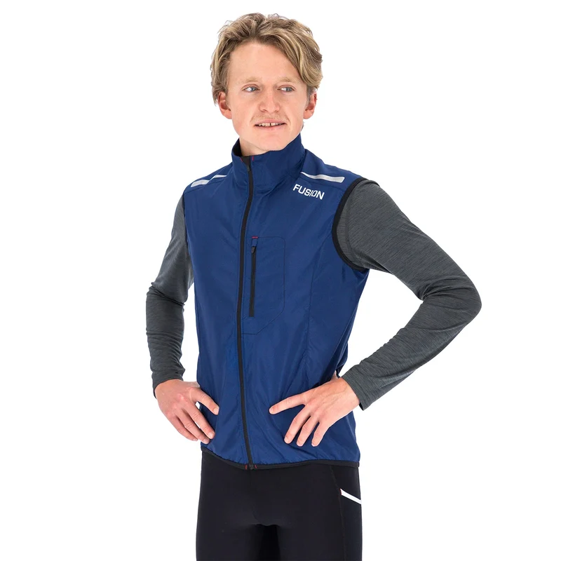 Fusion | S1 Run Vest | Windstopper | Heren