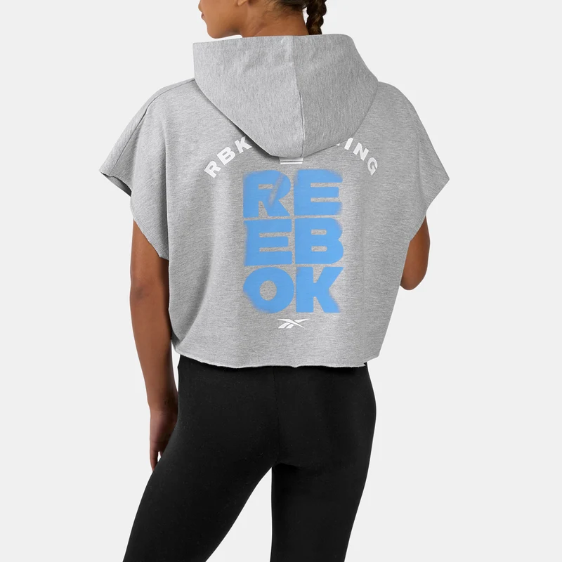 Lux Graphic Sleeveless Hoodie