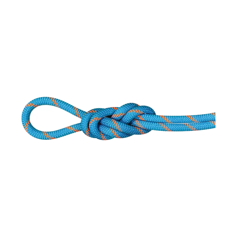 Mammut Alpine Sender Dry 8,7 50m Blue, ultraleichtes Kletterseil für Alpin und Mehrseillängen