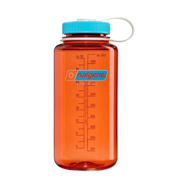 Nalgene WH Sustain 1L flame with blue atoll