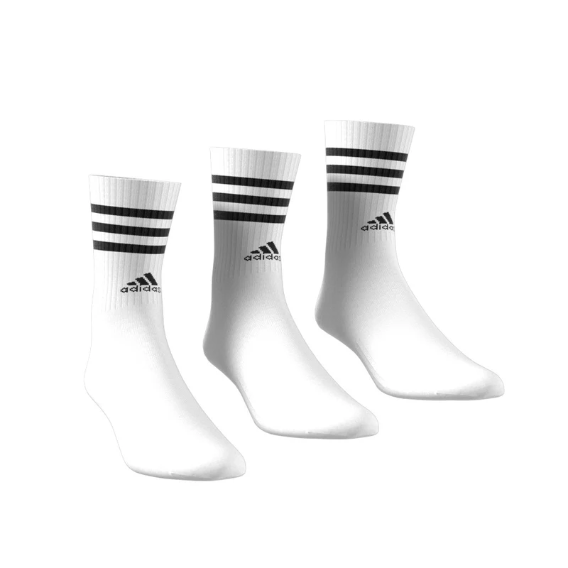 ADIDAS 3-Streifen Cushioned Crew Socken 3er-Pack