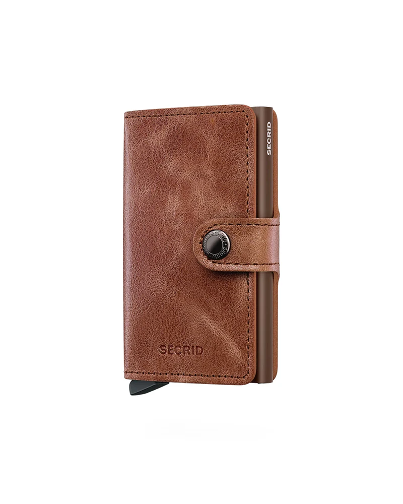 Secrid Miniwallet Vintage Cognac-Brown