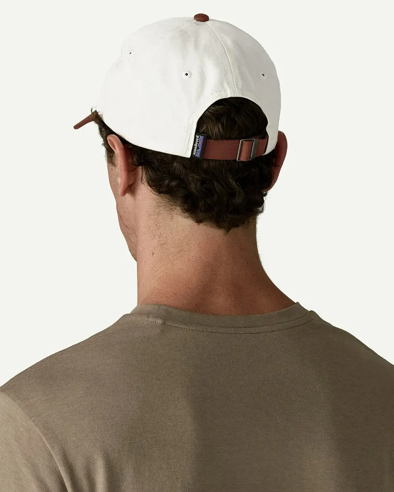 Patagonia Fitz Roy Icon Trad Cap Text Logo Dried Vanilla