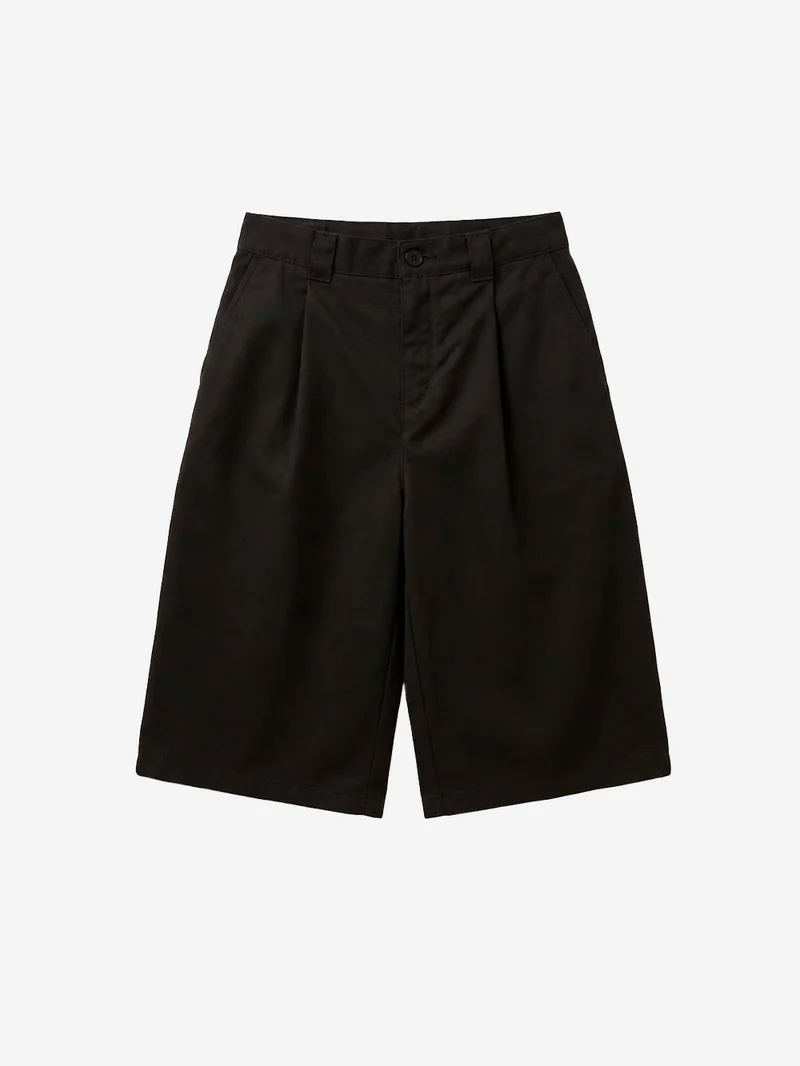Shorts neri chino ampi