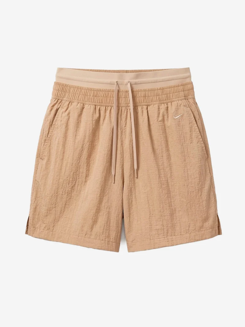 Shorts beige n ripstop con Swoosh ricamato