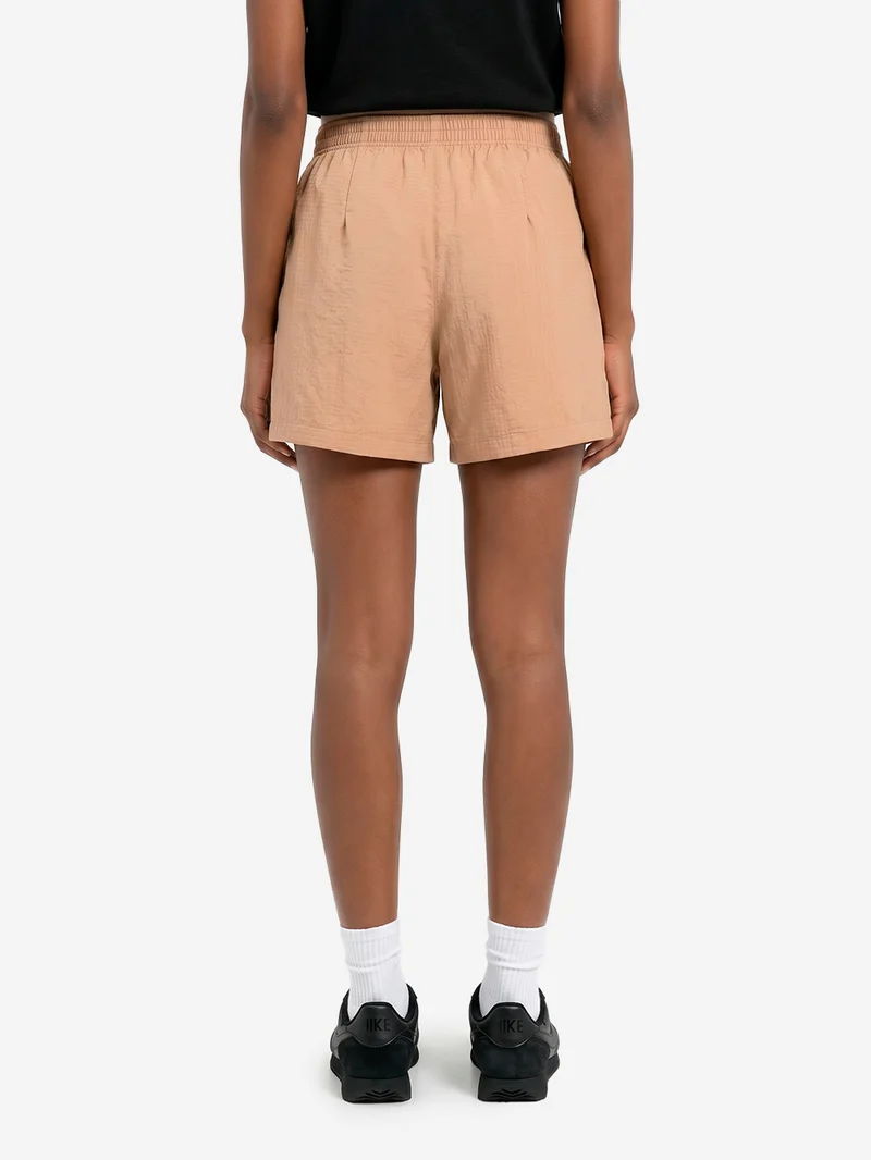 Shorts beige n ripstop con Swoosh ricamato