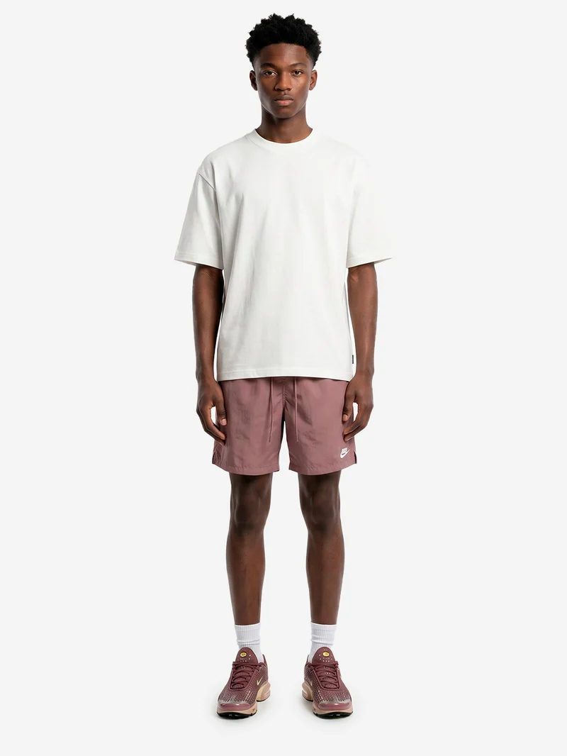 Shorts marroni Club con Swoosh