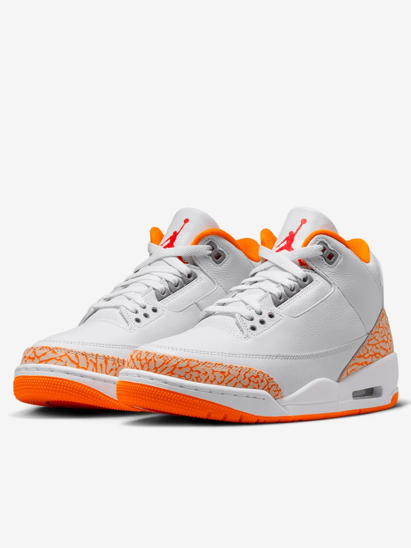 W Air Jordan 3 Retro 'Orange Citrus'