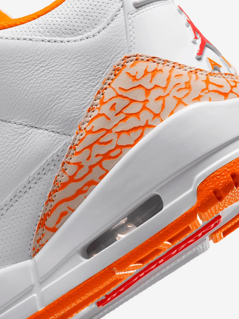 W Air Jordan 3 Retro 'Orange Citrus'