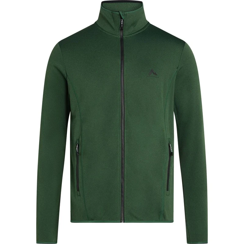 McKinley Roto IV M Herren Fleecejacke melange-green-da