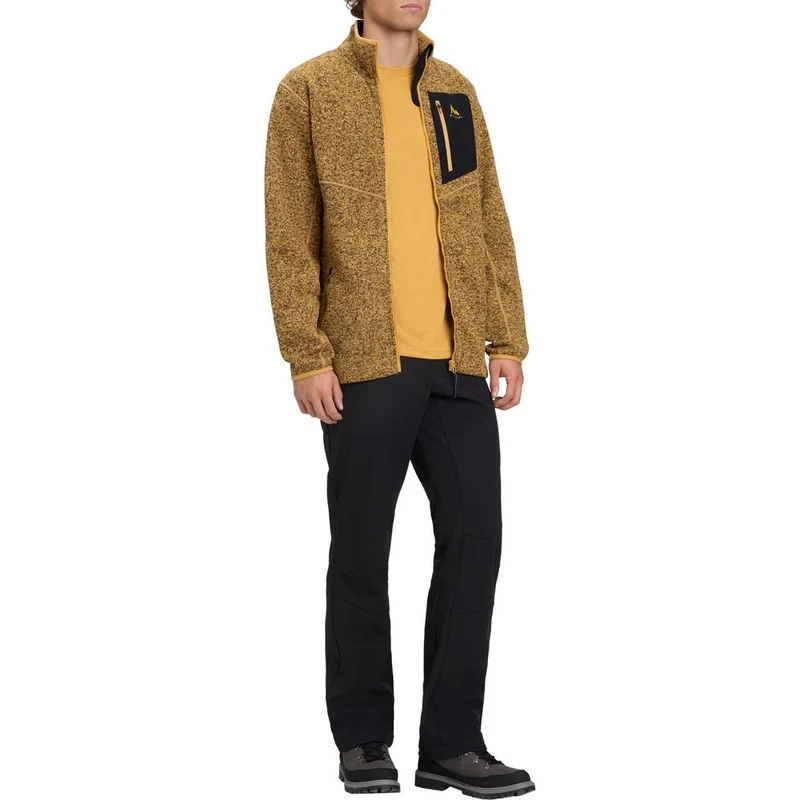 McKinley Skeena III M Herren Fleecejacke melange-brown-light