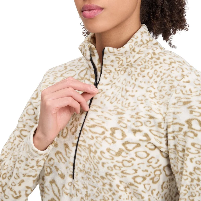 McKinley Dora II Damen Midlayer Langarmshirt aop-grey-light