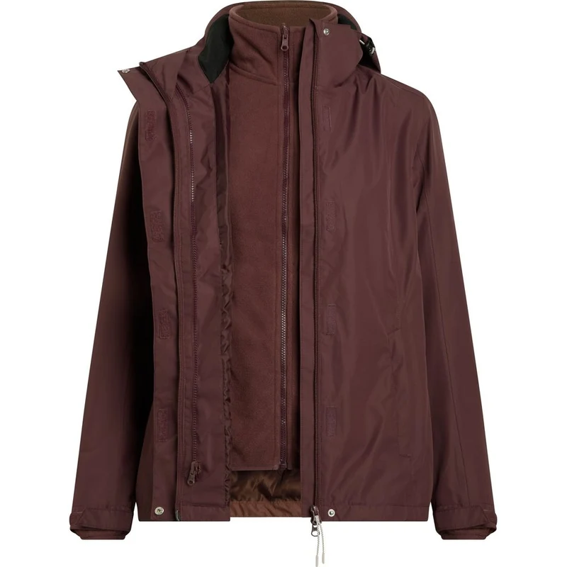 McKinley Talina 3:1 Damen Doppeljacke red-wine