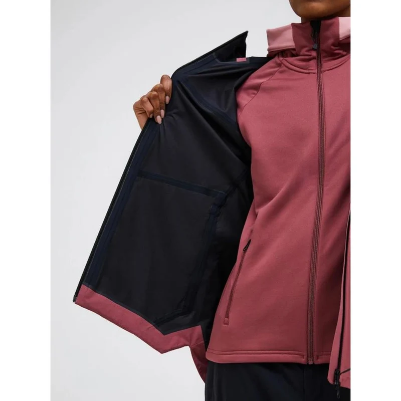 Peak Performance W Commuter Hipe 3L Shell Jacket wild rouge Damen Regenjacke