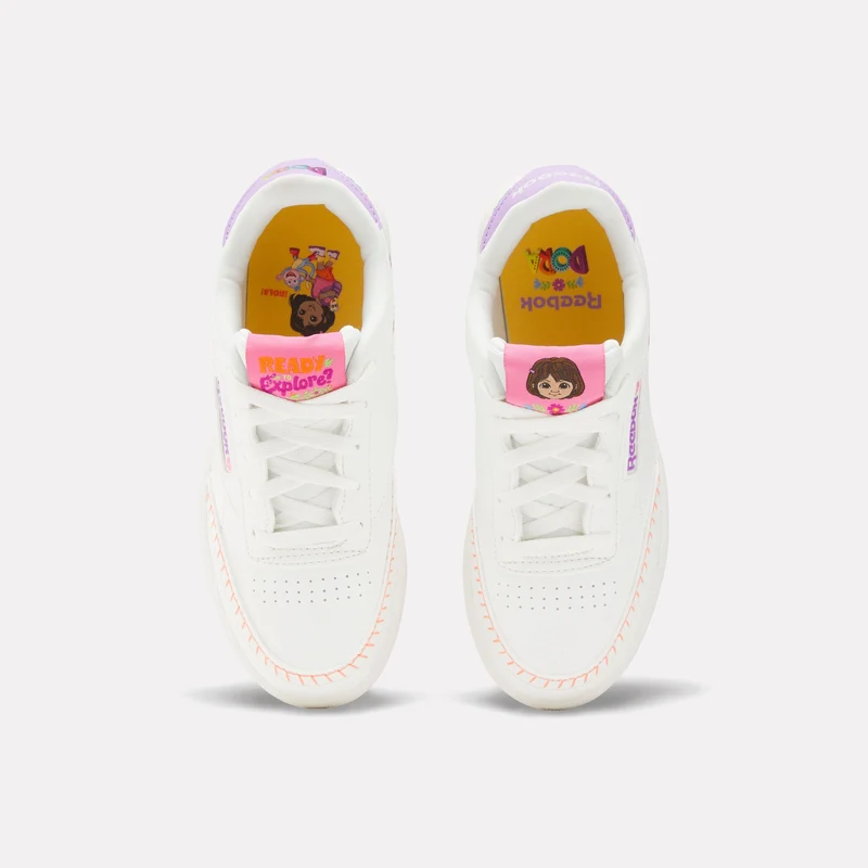 Dora the Explorer x Reebok Club C Unisex Sneakers