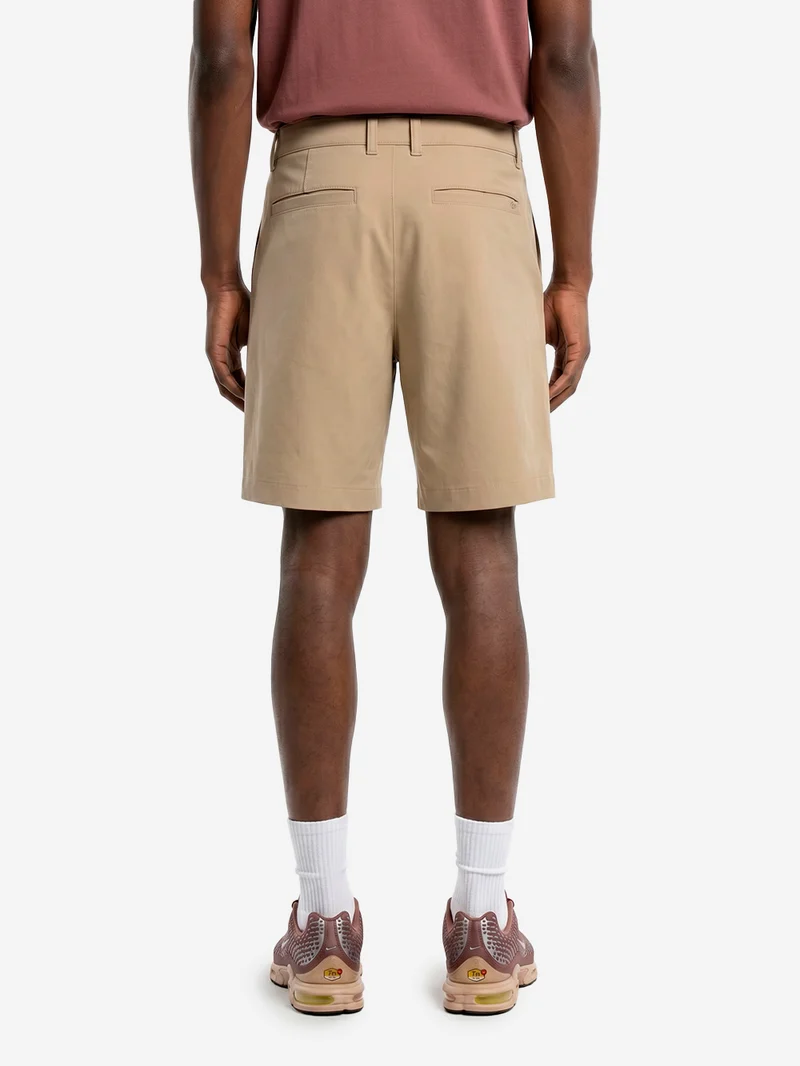 Shorts da golf in tessuto elasticizzato beige Dri-FIT