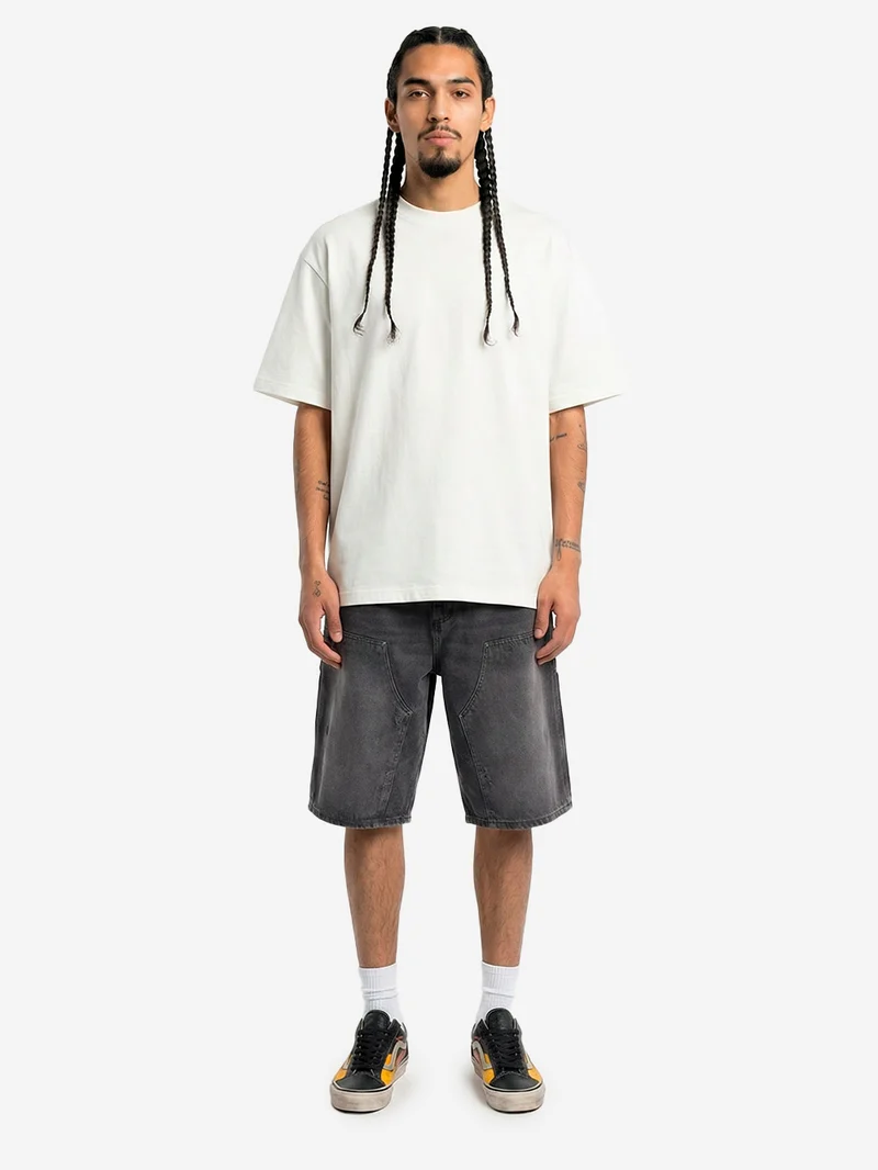 T-shirt oversize in cotone bianco