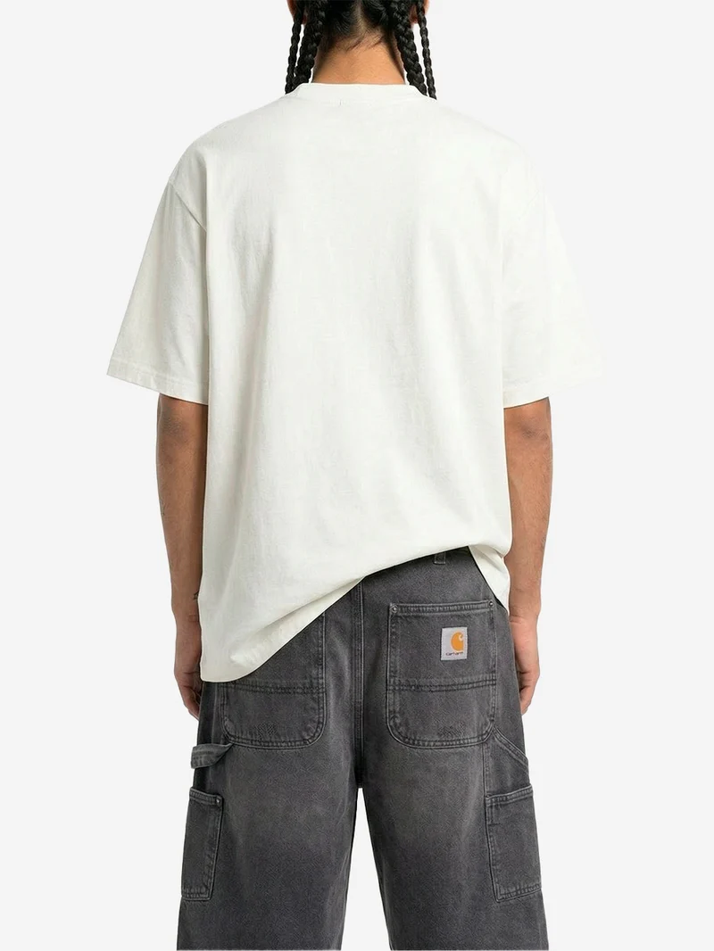 T-shirt oversize in cotone bianco