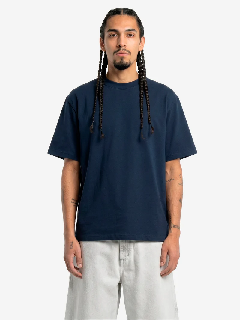 T-shirt oversize in cotone navy