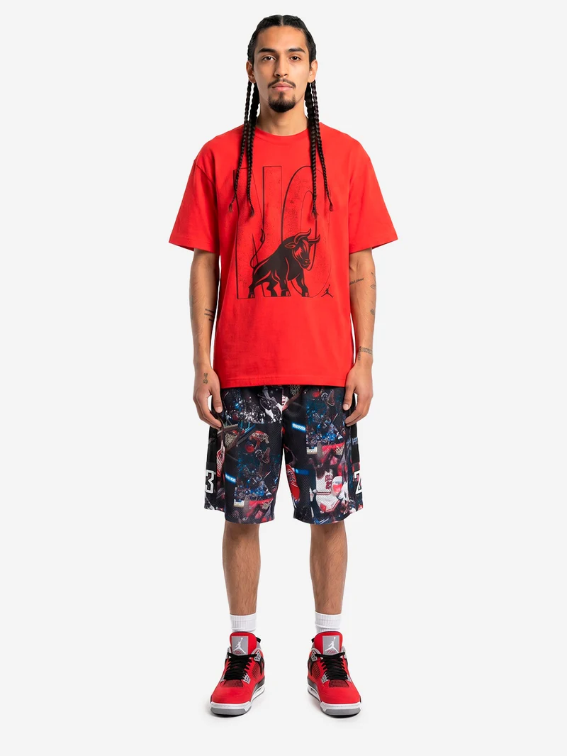T-shirt rossa Brooklyn Toro