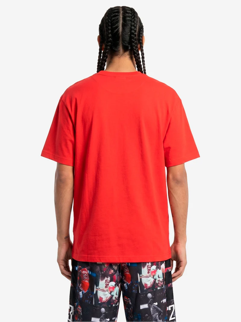 T-shirt rossa Brooklyn Toro