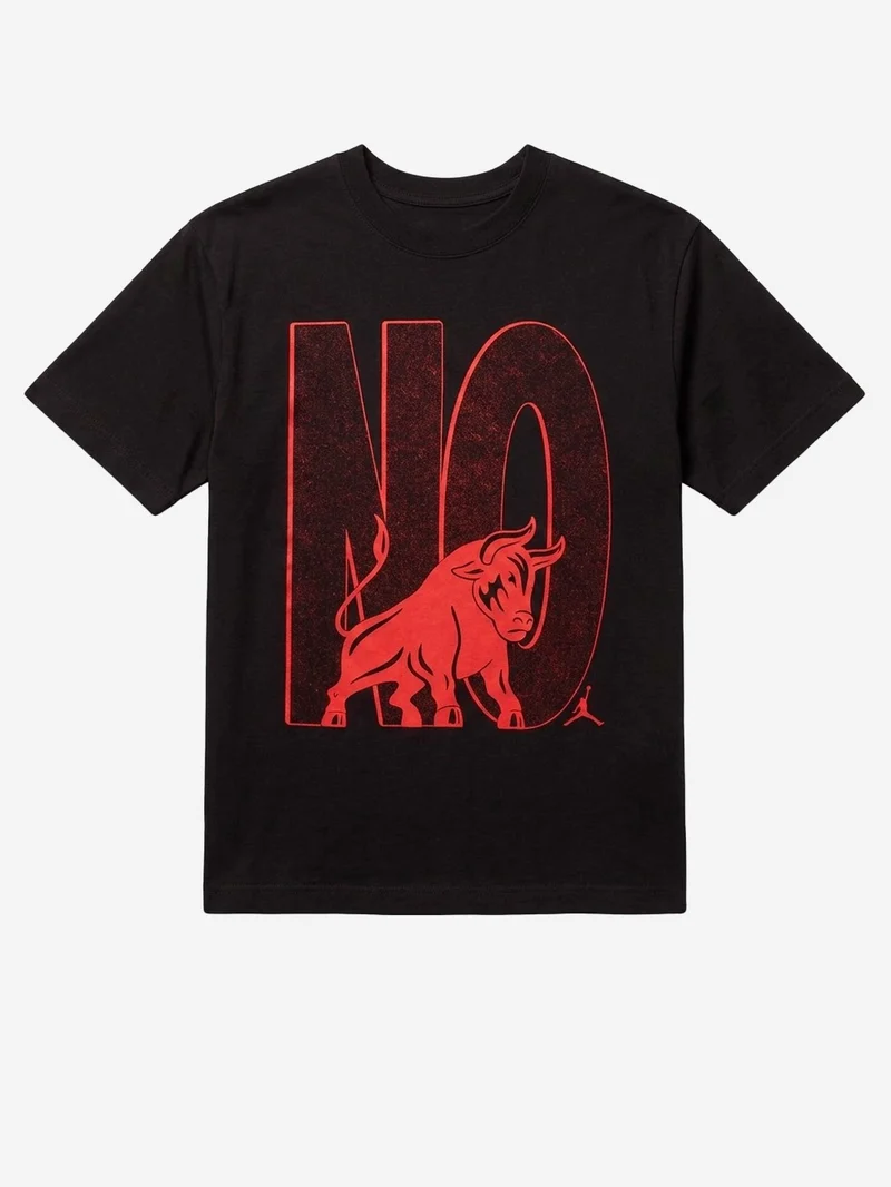 T-shirt nera Brooklyn Toro