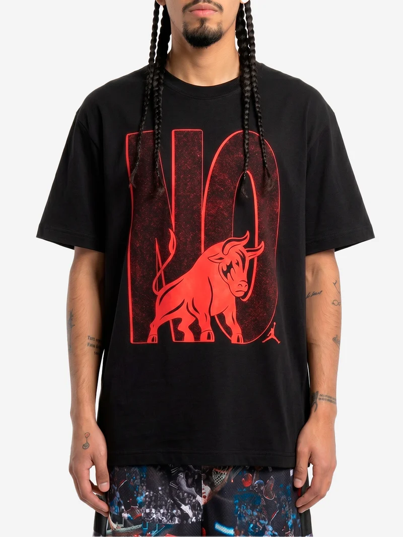 T-shirt nera Brooklyn Toro