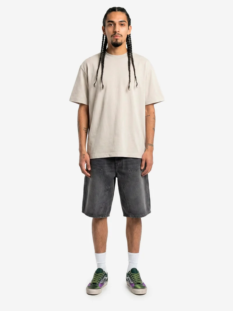 T-shirt beige relaxed fit