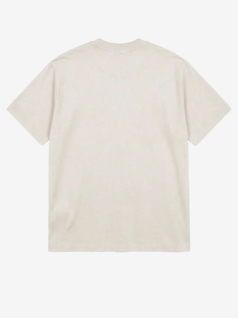 T-shirt beige relaxed fit